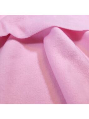 Pink Fleece Fabric 62 x 22" Soft Warm Material, Craft Sewing Unbranded Remnant